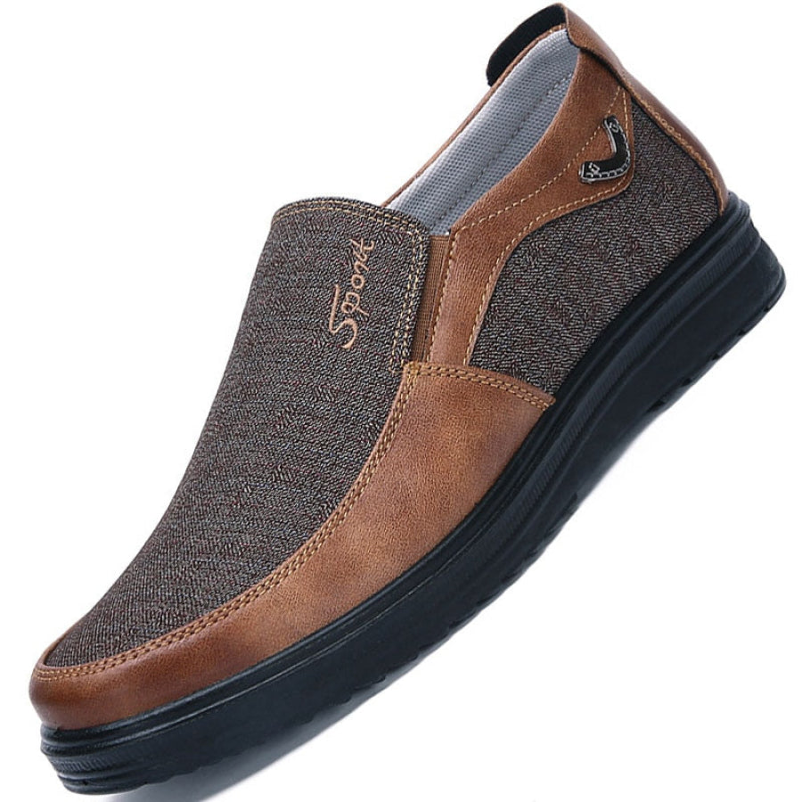 Tênis Slip On Masculino Casual Com Sola Tratorada - Fashion Sport