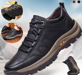 Sapato Masculino Casual de Couro Legítimo e Sola Tratorada - Comfort Stride